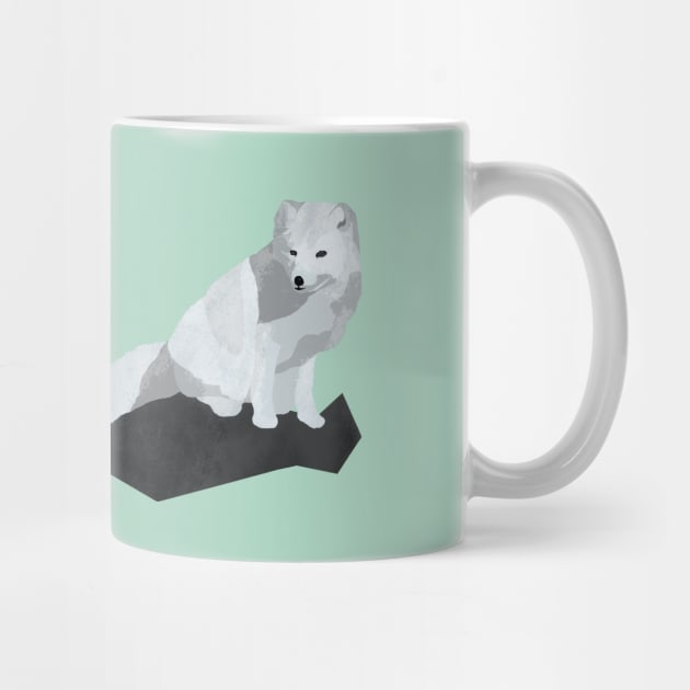 Arctic Fox by artsandherbs